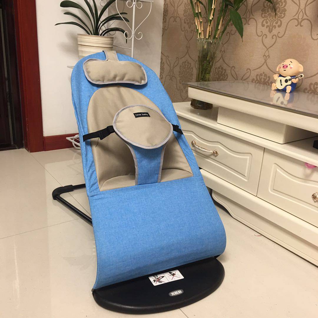 婴儿哄娃睡哄宝宝神器摇摇椅新生儿童折叠摇床摇篮玩具幼儿躺椅