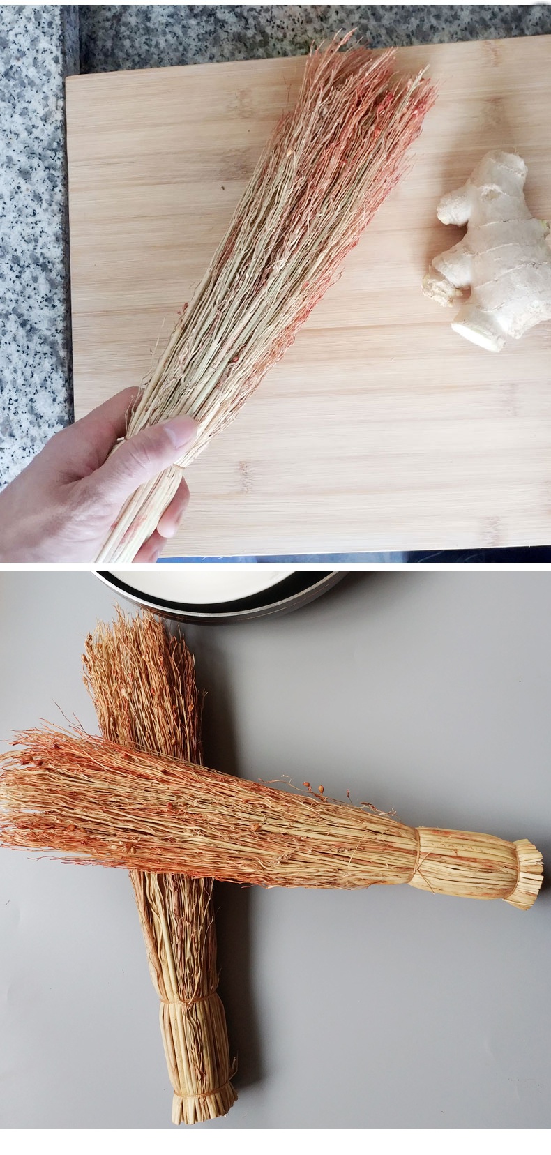 高粱苗高粱穗刷锅炊帚老式洗碗刷子厨房用器案板锅刷扫 jing ping