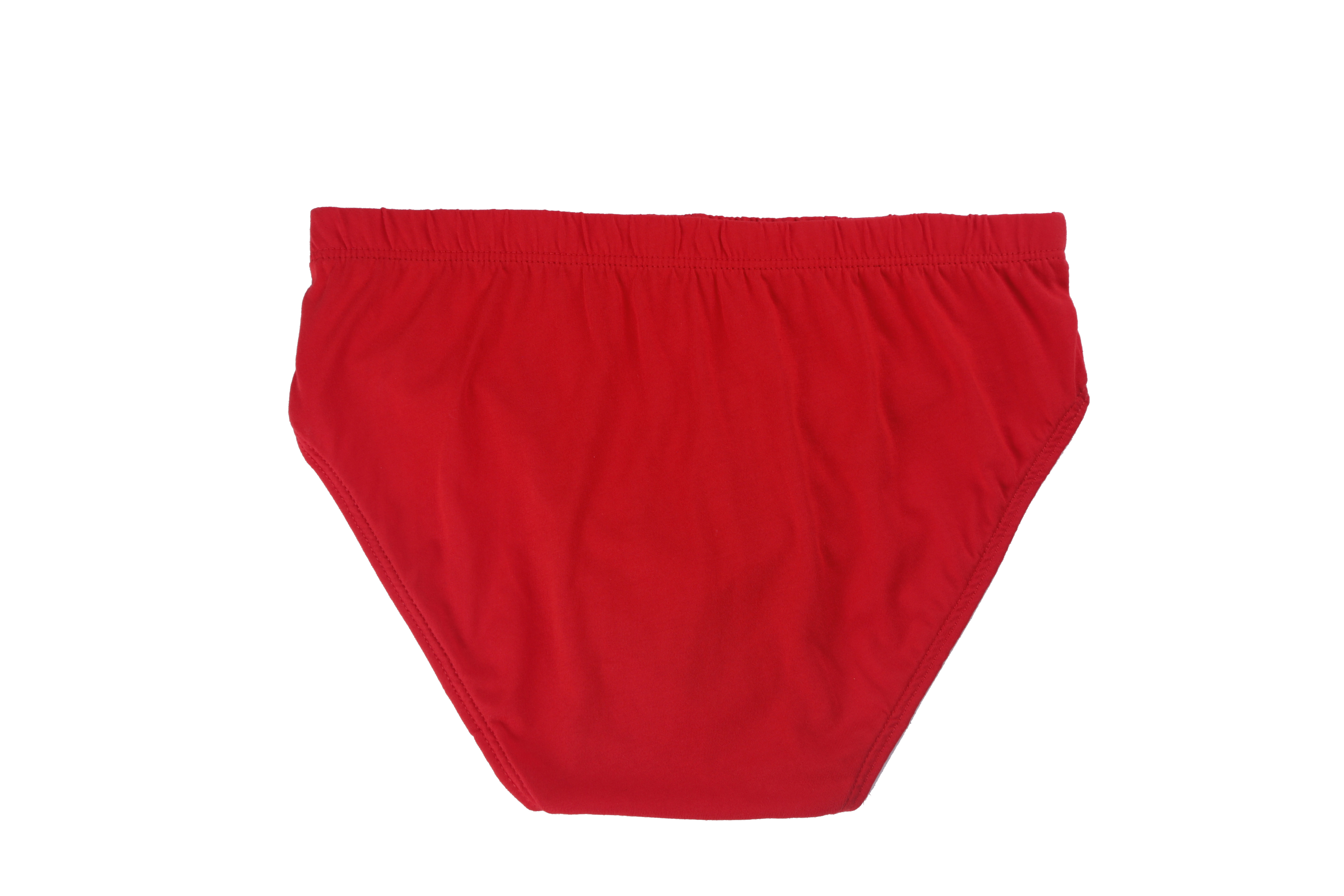 suntek5条装男士内裤男本命年大红三角裤棉质三角裤喜庆红色短裤头