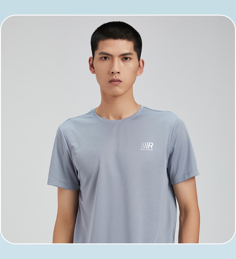鸿星尔克(erke)运动t恤 鸿星尔克(erke)短袖2022夏季男半袖透气运动
