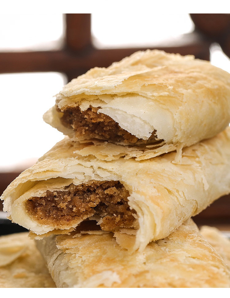 三禾北京稻香村牛舌饼240g散装糕点点心酥类中华老字号糕点北京特产