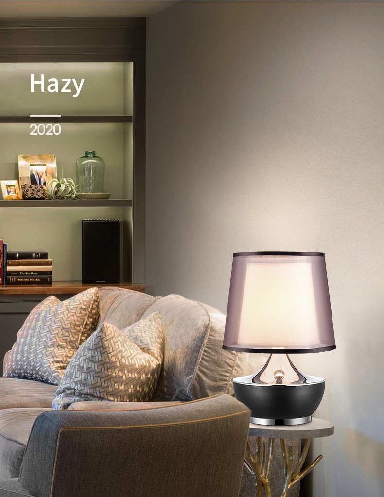 paulmann德国柏曼客厅触摸台灯 现代简约卧室床头灯 美式风格高端别墅