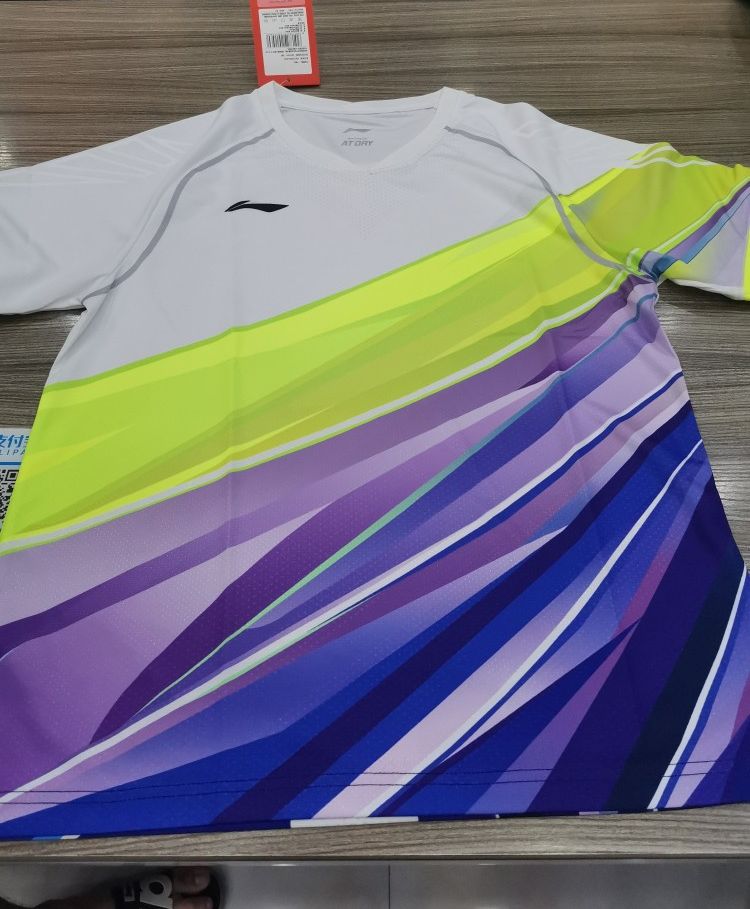 2020夏装汤尤杯运动套装男女上衣短袖速干大赛服比赛服