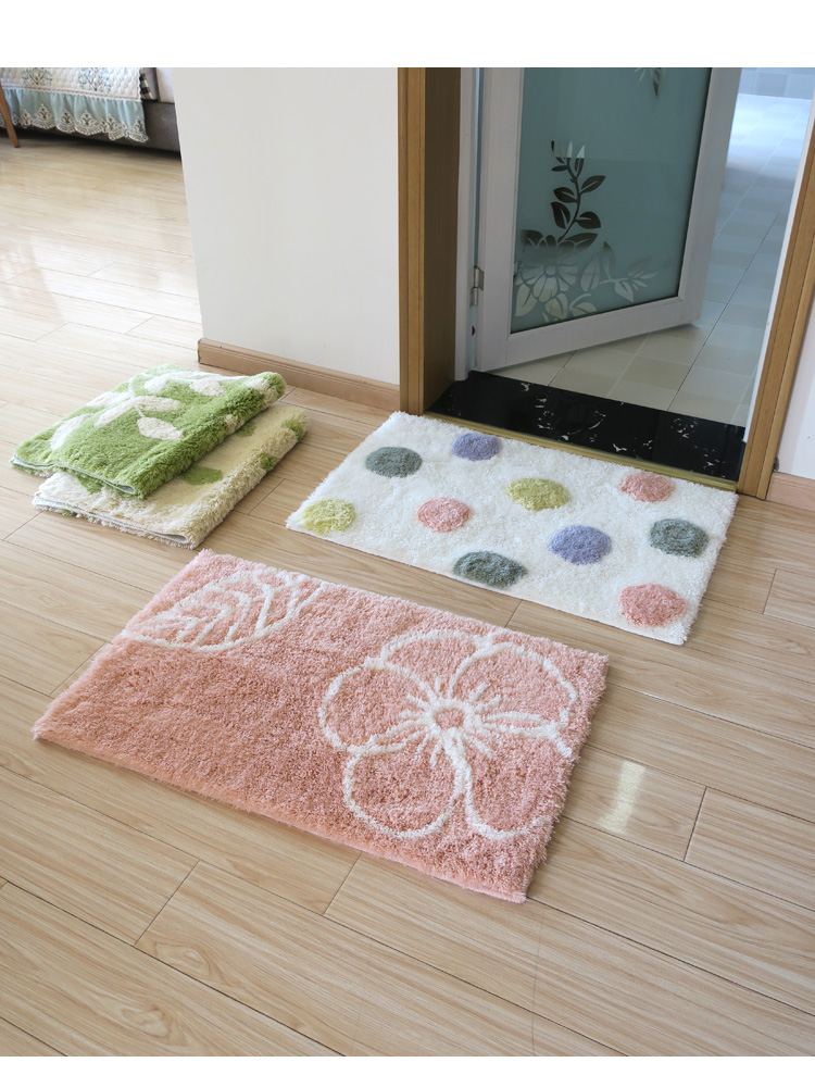 美帮汇田园小清新地垫浴室口吸水地垫卫生间加厚吸水脚垫地毯