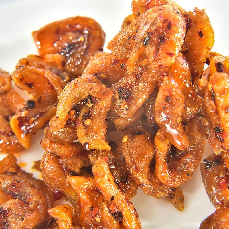 重庆风味小吃童年回忆素鸡辣条零食包麻辣烧烤素鸡脯肉辣条38克5包