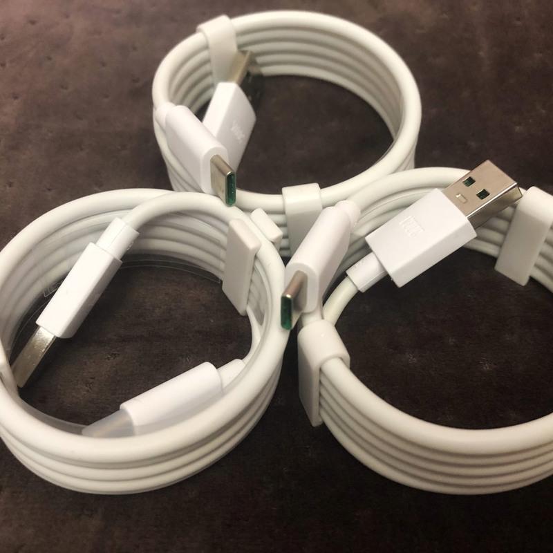 oppor17充电器原装r17pro插头闪充手机find x数据线快充超级 3条r17