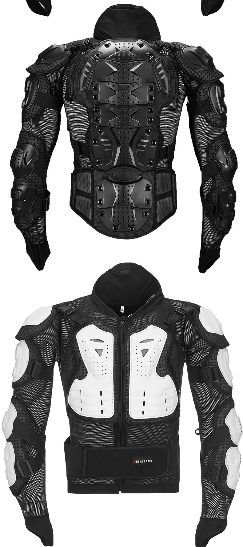 越野摩托车护甲衣透气防摔裤护胸护背盔甲全套机车赛车骑士护具夏