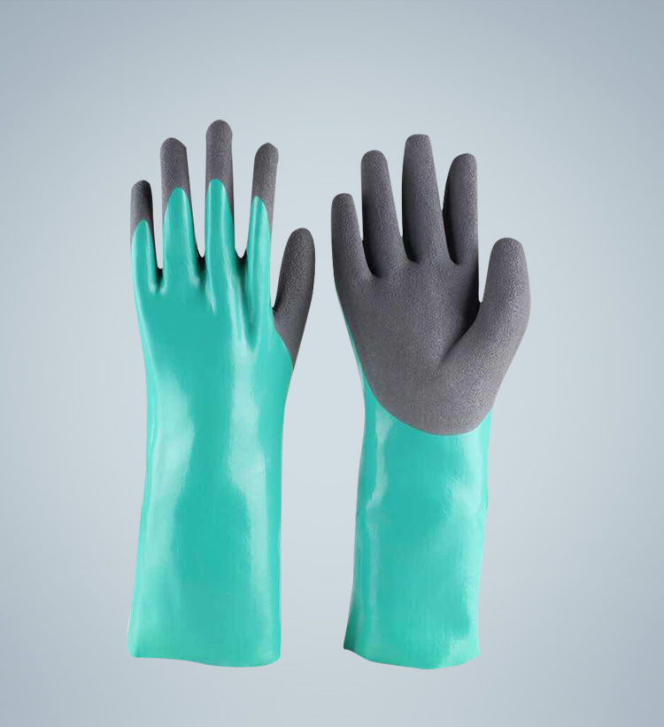 加厚防水长手套杀鱼手套防刺耐磨水产抓鱼卖鱼防滑抓螃蟹赶海手套