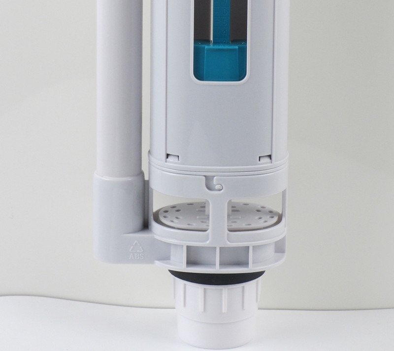 回固冲水器 超薄水箱出水阀进水阀配件卫生间蹲便挂墙冲水箱椭圆型