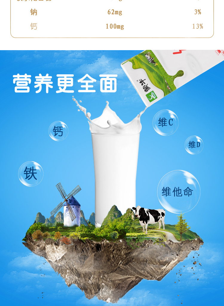 9月产蒙牛全脂纯牛奶利乐砖200ml24盒整箱批发