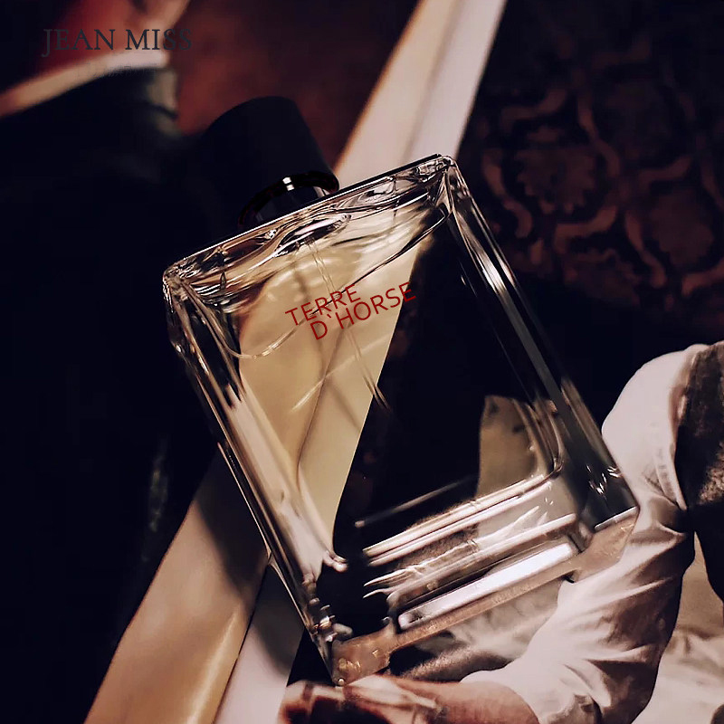 共2瓶小城伊香jeanmiss男香湛蓝男士香水100ml持久清新淡香古龙水