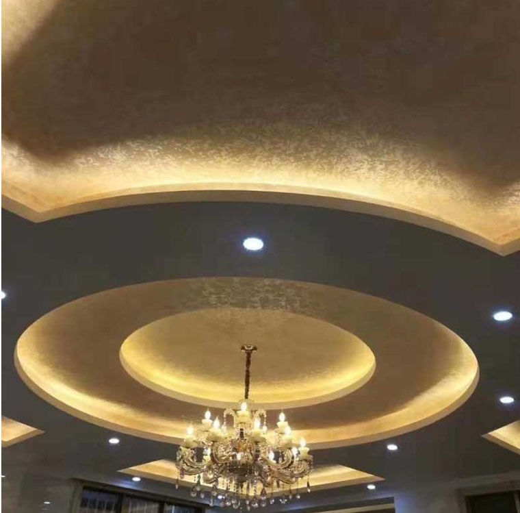 蓝本幻彩三色珠光漆 内墙艺术漆 水性环保净味变色涂料墙吊顶装修 一