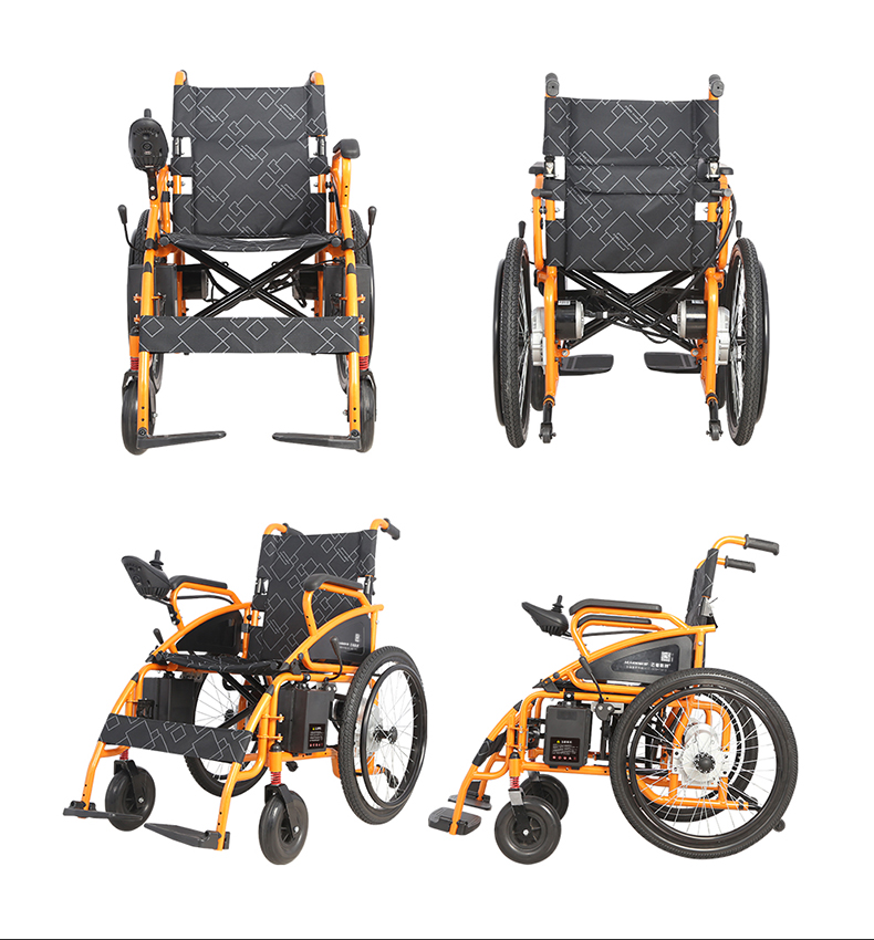 迈德斯特电动轮椅老人可折叠便携残疾人手电模式可切换轮椅车dfbtpq