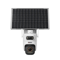 小湃Z8D太阳能监控双摄摄像头4G免流量户外免插电远程360度高清全彩夜视