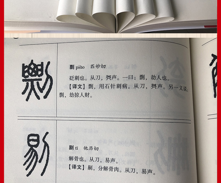 說文解字文白對照漢字起源的故事漢字樹古代漢語字典古文字典咬文嚼字