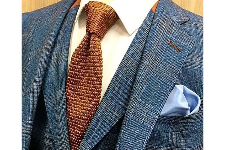 suntek领带男英伦休闲百搭女学院风6cm色黑白军绿针织毛线平头个性小