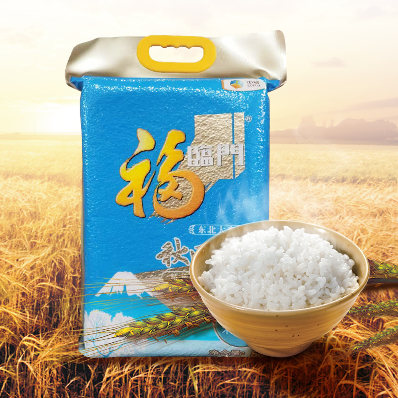 福临门秋田小町大米5kg1袋家用10斤装
