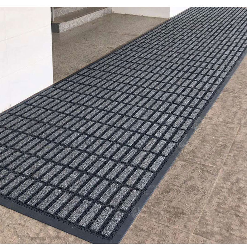 户外防尘垫酒店进门迎宾防滑垫大门口地毯室外模块地垫拼接脚垫子