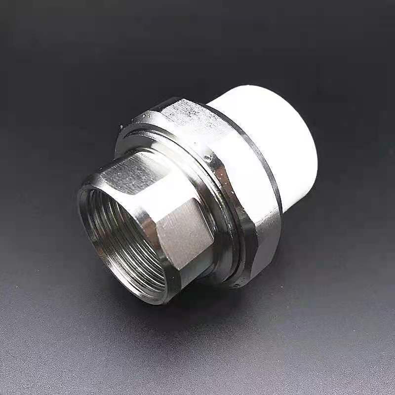 《ppr活接不锈钢4分6分1寸活接不锈钢外丝活接 内丝活接 32ppr暖气 20