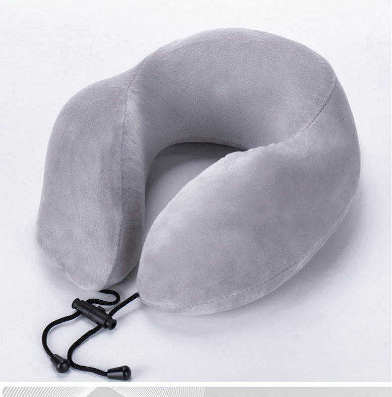 美帮汇旅行充气u型枕u形颈椎枕头按压式脖子枕飞机睡觉便携靠枕