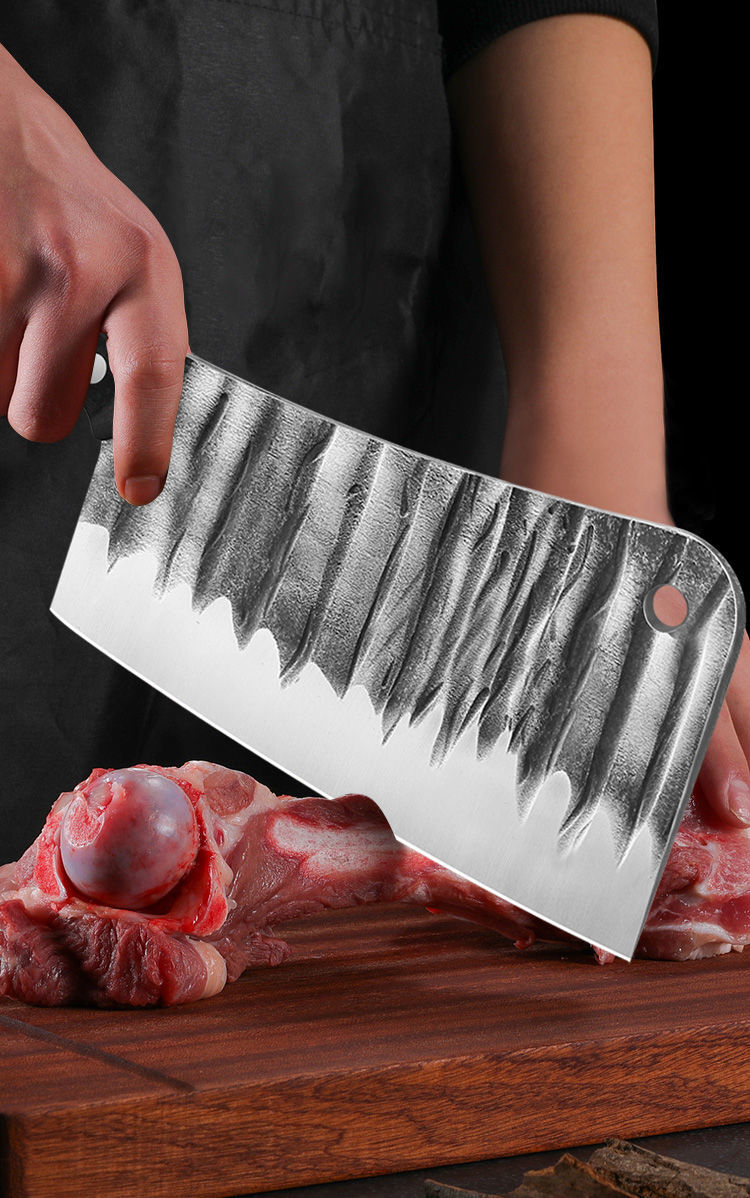 京弗刀具3137097935 锻打骨刀家用切骨菜刀剁骨刀斩骨刀重型屠夫骨头