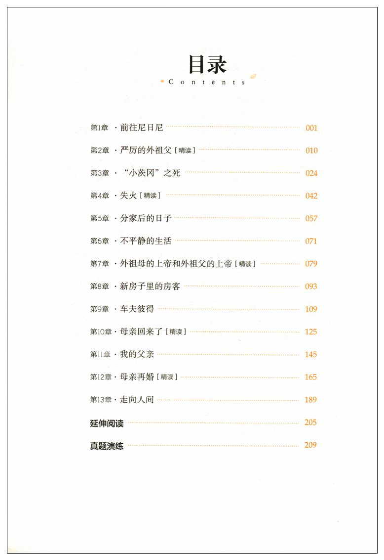 4册名著经典书目童年书高尔基铁道游击队书草房子书正版四年级小学