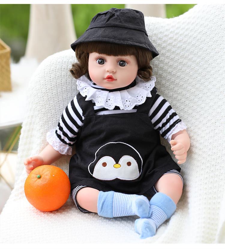 仿真洋娃娃玩具婴儿女孩公主软搪胶布娃娃逼真睡眠会说话的假娃娃277