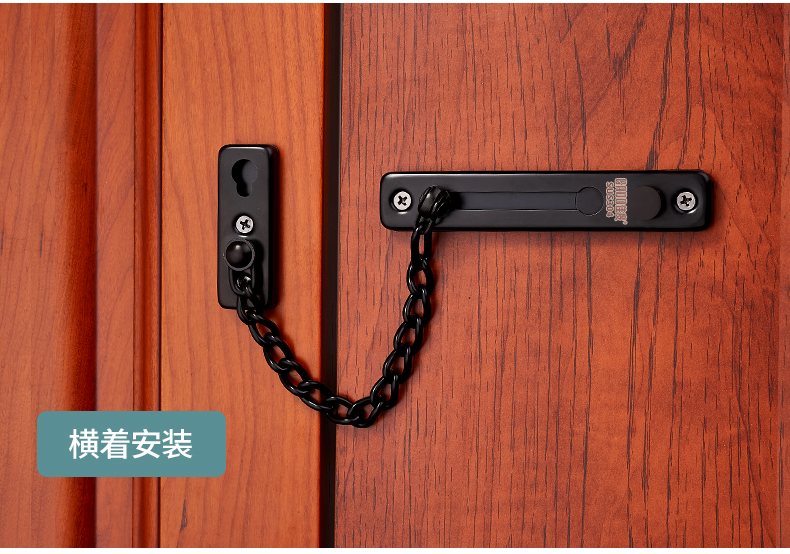 jingping酒店防盗链门链家用门栓门扣防盗神器门锁安全链反锁门搭扣免