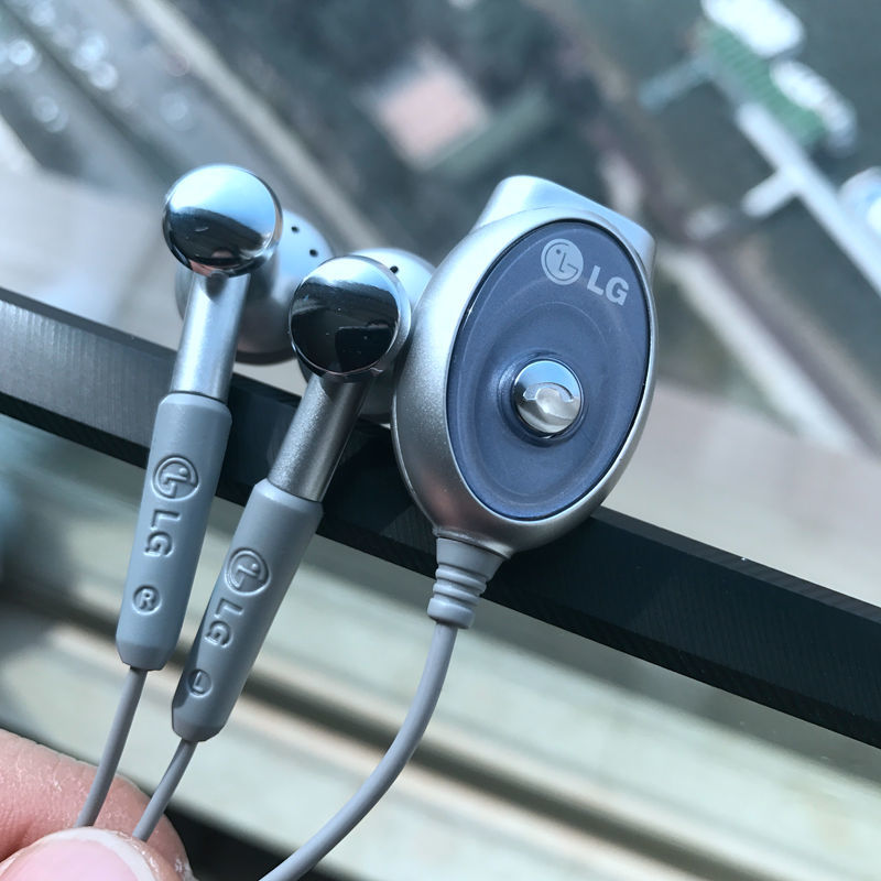 耳机分体lg经典原装线控耳机可调音ios安卓手机mp3耳塞老耳机