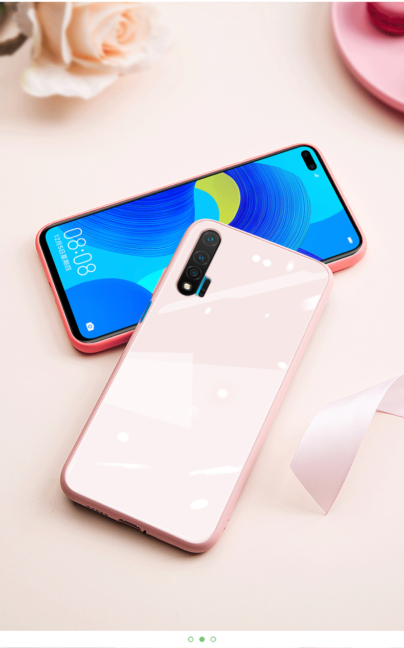 火豹华为ov6手机壳ov6se新款玻璃保护套ov65g版全包防摔男女款ov6潮牌