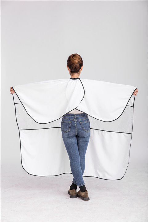 理发围布加大不粘发家用理发围布剪发围布美发围布围裙玩手机围布白色