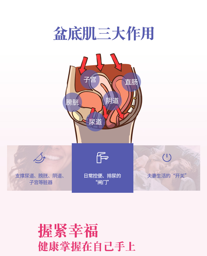 澜渟盆底肌康复仪mldh3s家用产后修复训练仪器阴缩私处紧致