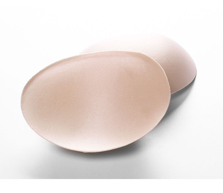 隐形胸垫海绵圆形海绵加厚胸垫插片泳衣三角形胸垫半圆形胸罩内垫肤色