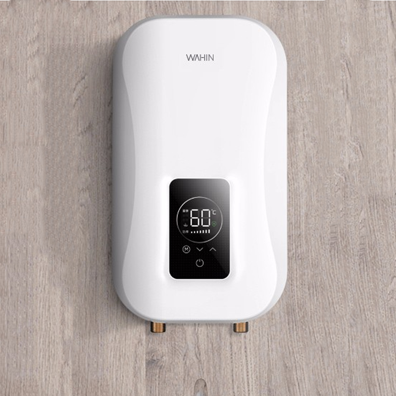 美的wahin电热水器即热式家用快速热小型免储水淋浴8500w速热