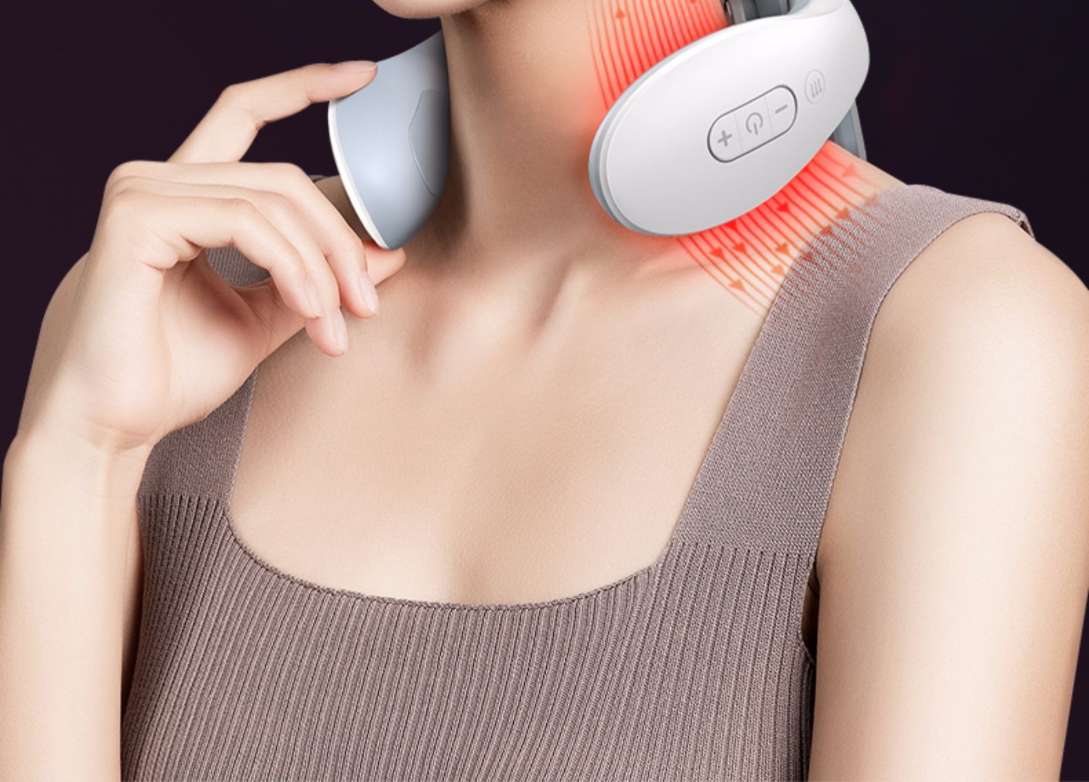 康佳konka颈椎按摩器肩颈部按摩仪脊劲椎家用脖子酸痛疏通理疗护颈