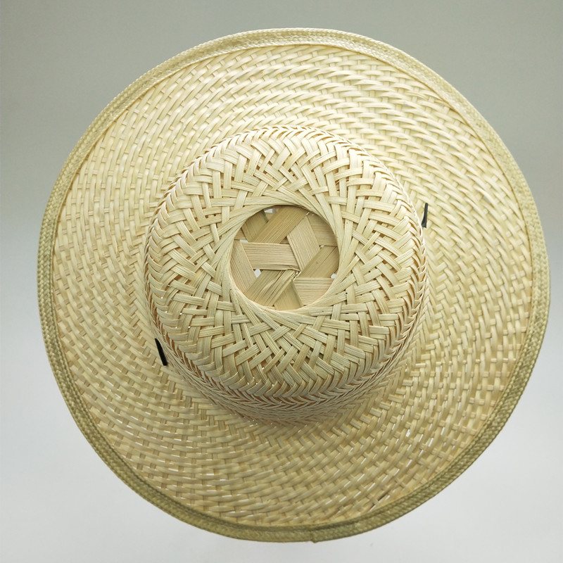墨斗潮品(modouchaopin)帽子 竹编帽男女户外农民防晒帽透气帽 男士