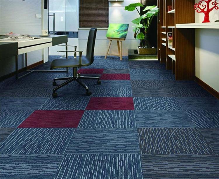 pvc方块地毯卧室地毯客厅地毯门垫地毯卧室满铺地毯拼接地毯