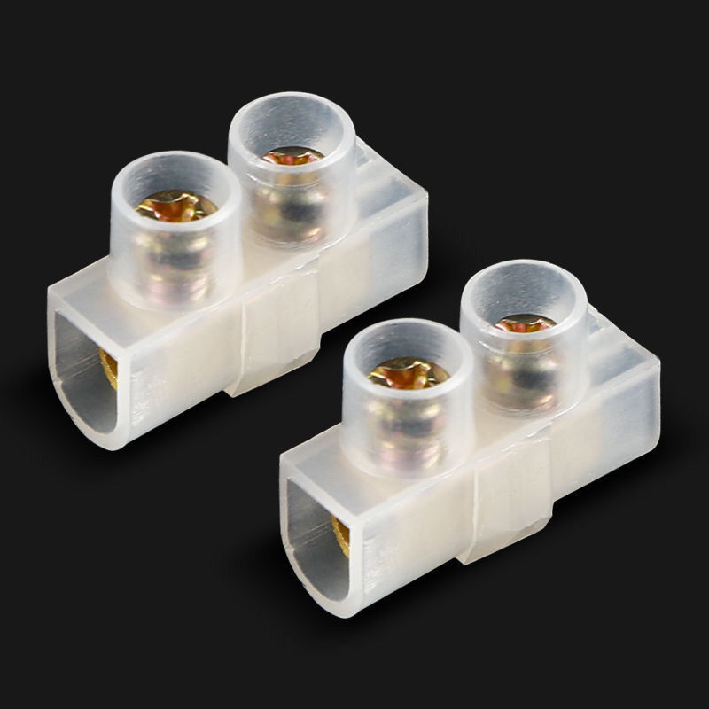 电线连接器2位对接螺丝端子公母快速接线柱led灯具对接头便携接线