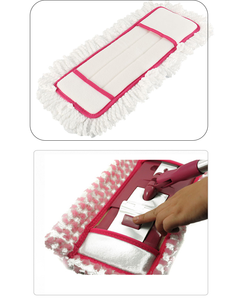 妙洁弹易换套布式平拖拖把头替换装*3盒组合装 木地板原装替换头