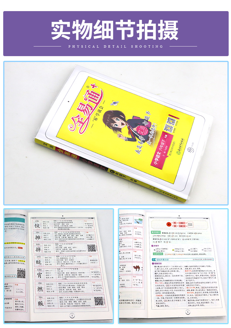 《2021新版 全易通六年级下册语文 部编版人教版 小学生6年级教材同步