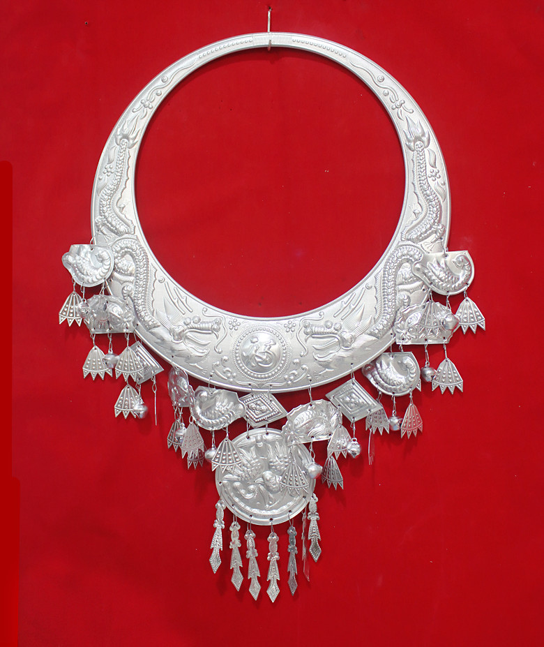 姬咪(jimi)银吊坠/项链522666136518 苗族银饰.