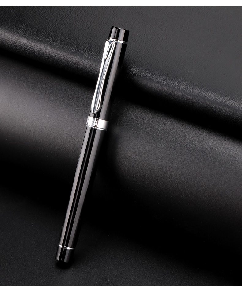 宝克(baoke)pm129绅宝钢笔办公商务签字笔墨水笔 中字