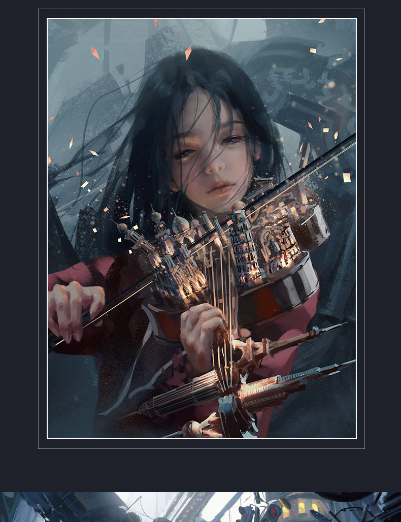 鬼刀2wlop个人插画作品集珍藏版 鬼刀画册云虫鬼刀画册诺拉大陆王凌