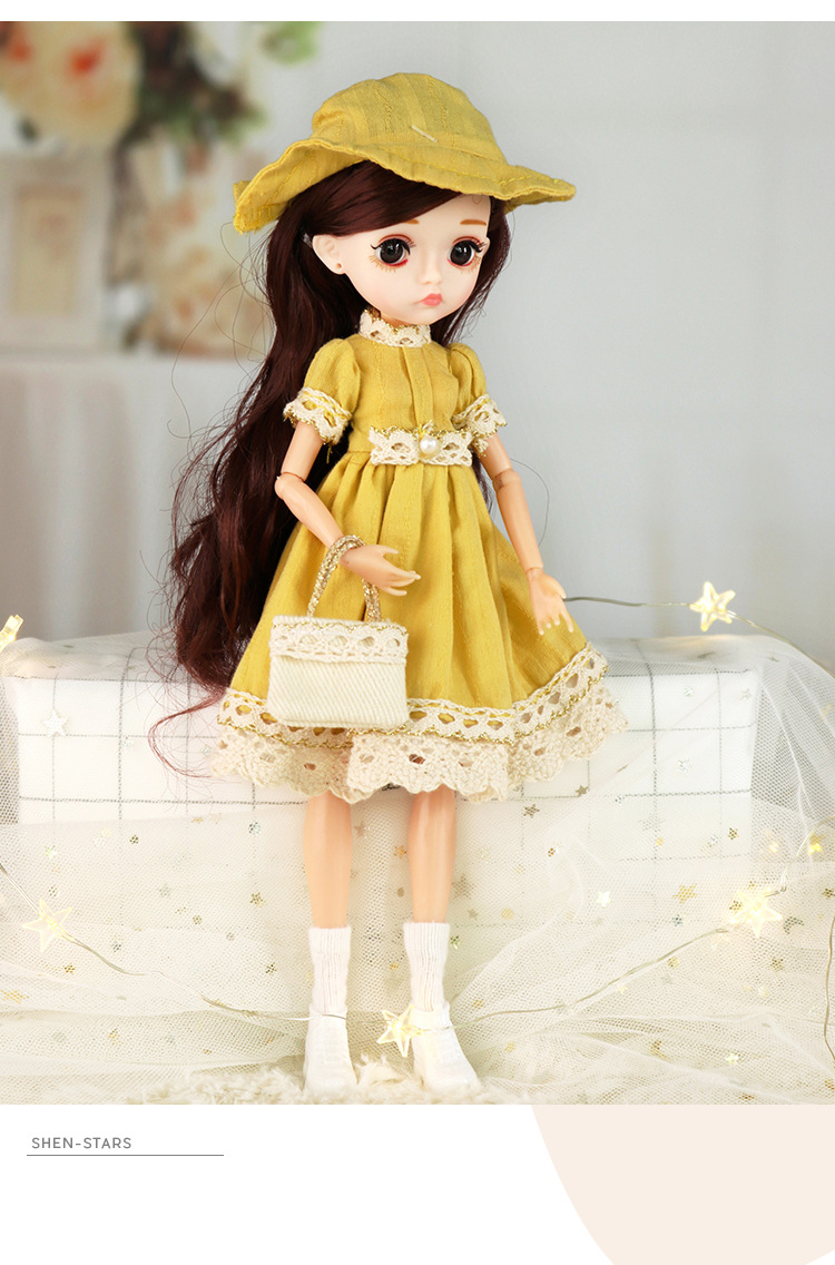 换装娃娃bjd洋娃娃公主娃娃儿童过家家玩具女生女孩玩具