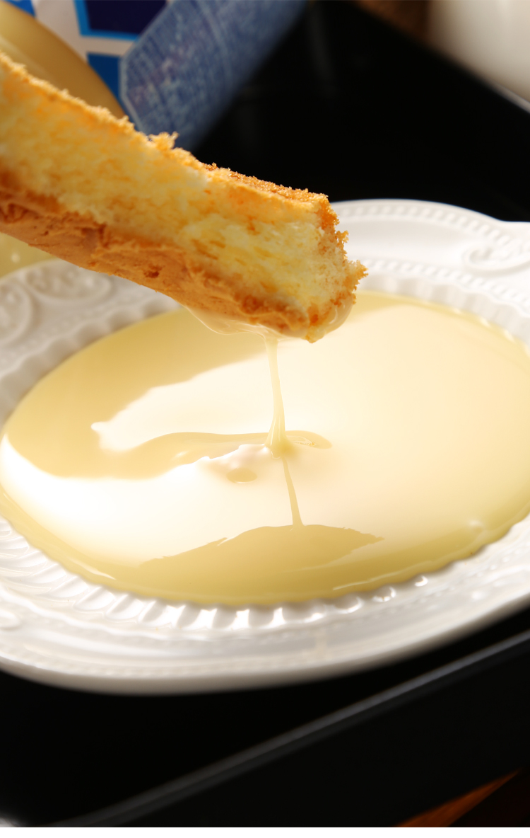 俄罗斯炼乳380克家用铁罐装烘焙原料商用奶茶馒头面包蛋挞甜点