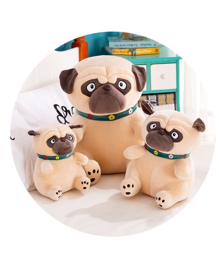 丑萌沙皮狗毛绒玩具女生日礼物安抚儿童玩偶癞皮狗公仔陪睡布娃娃