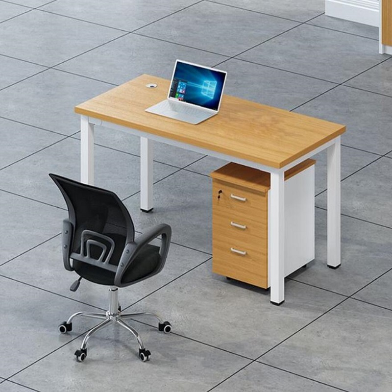 心业1.4米钢木办公桌xy-gz14m简易桌 此产品单件不出售批量请联系客服