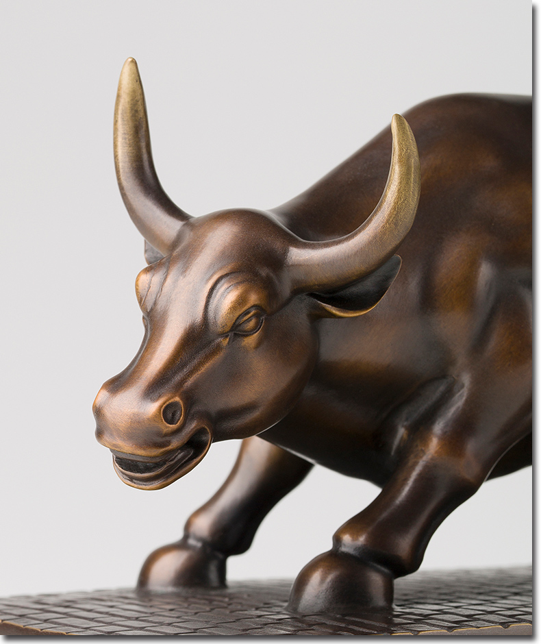 铜师傅全铜摆件华尔街牛家居家居工艺品装饰品