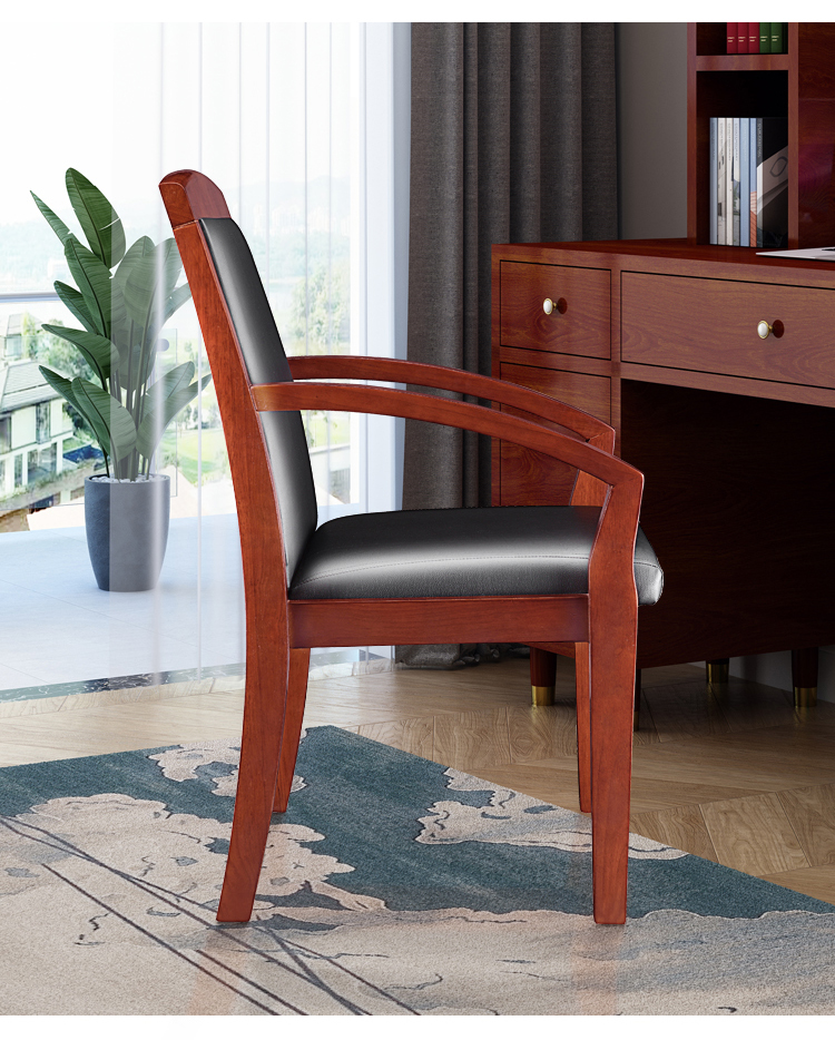 创世人椅子/凳子csr-bgy13 创世人 办公家具精品会议椅实木办公椅简约