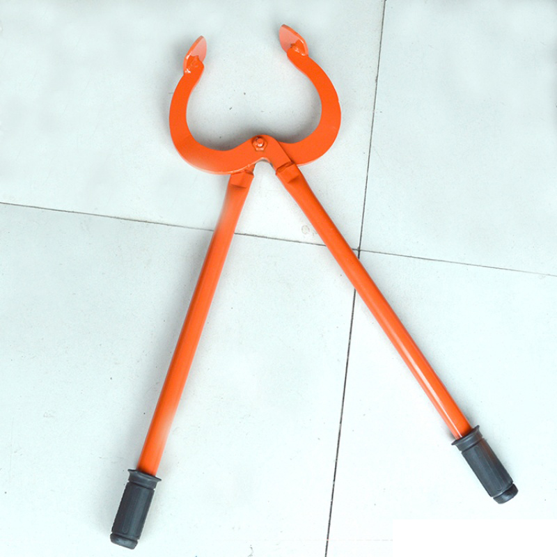 胎器扒轮胎钳夹子扒胎修车工具撬棒 13cm大口 圆型扒胎钳子-黑色定做